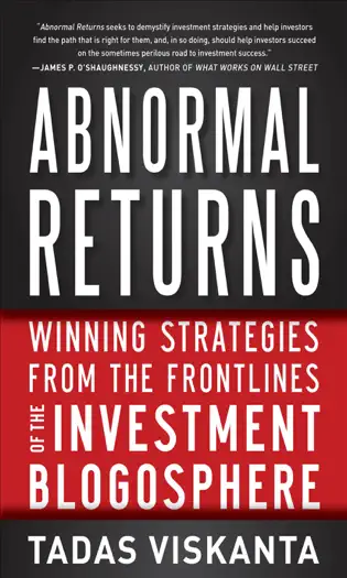 Abnormal Returns by Tadas Viskanta, book cover