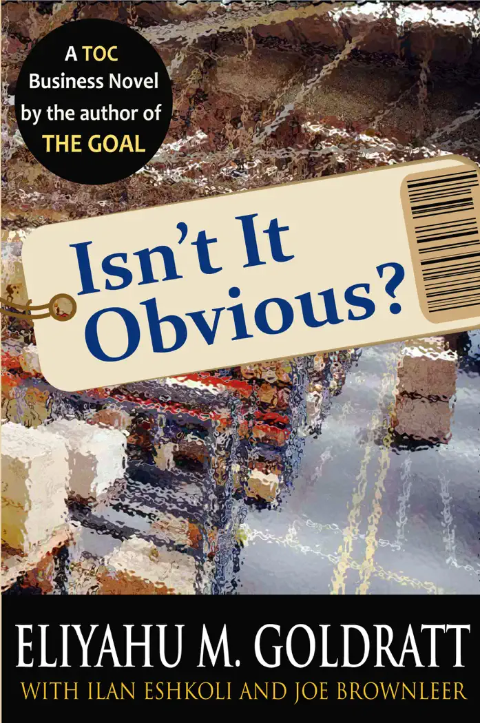 Isn't It Obvious? by Eliyahu M. Goldratt, book cover