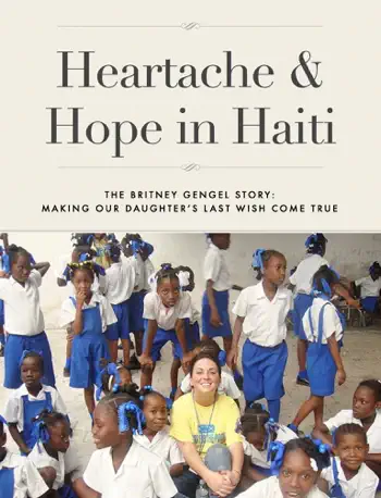 Heartache and Hope in Haiti by Len Gengel, Cherylann Gengel, Gary Brozek & Christine Belleris, book cover