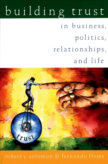Building Trust by Robert C. Solomon & Fernando Flores, book cover