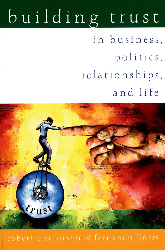 Building Trust by Robert C. Solomon & Fernando Flores, book cover