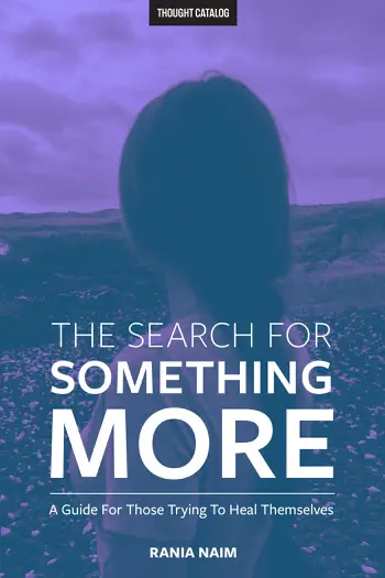 The Search For Something More by Rania Naim, book cover