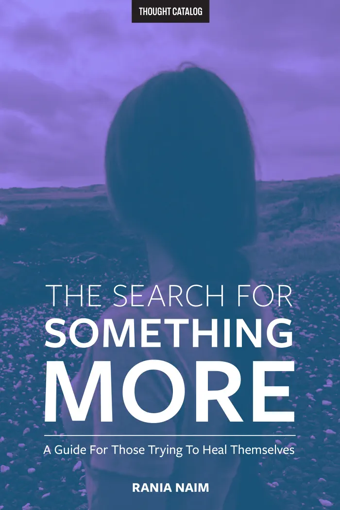The Search For Something More by Rania Naim, book cover