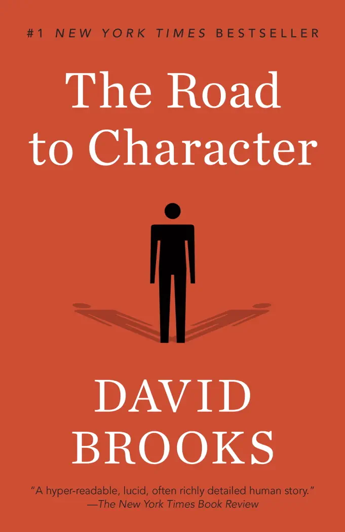 The Road to Character by David Brooks, book cover