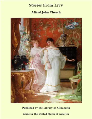 Stories From Livy by Alfred John Church, book cover