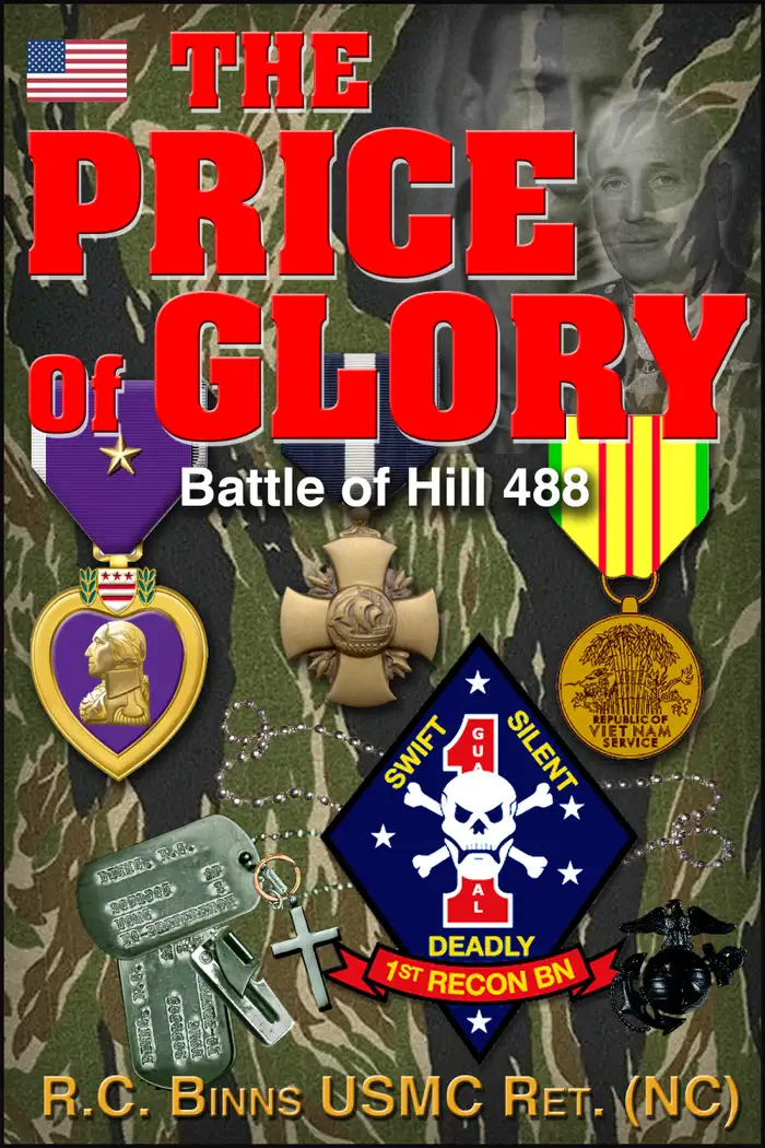 The Price Of Glory: Battle of Hill 488 by RC Binns, book cover