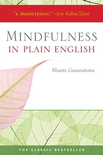 Mindfulness in Plain English by Bhante Gunaratana, book cover