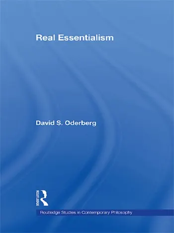 Real Essentialism by David S. Oderberg, book cover