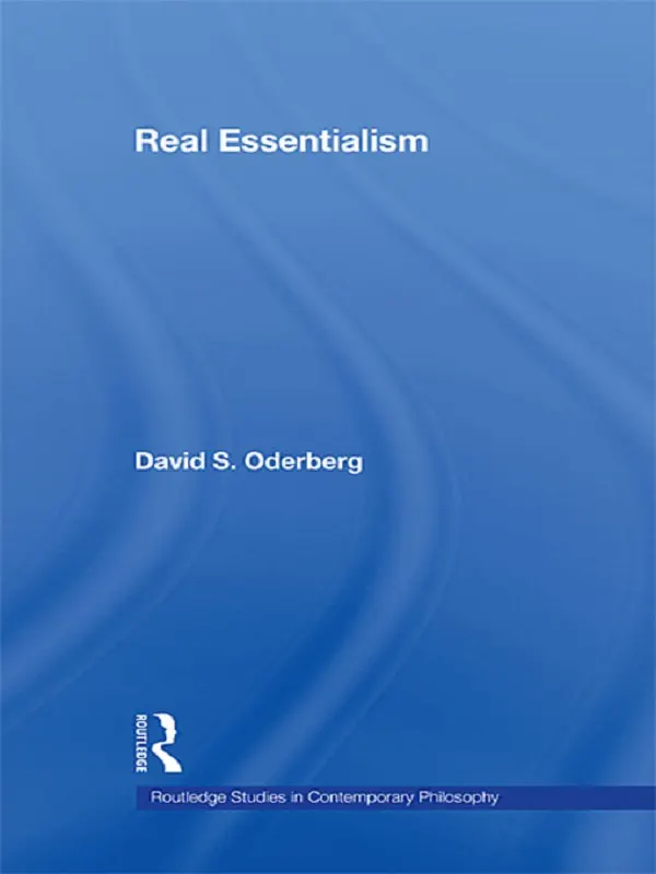 Real Essentialism by David S. Oderberg, book cover