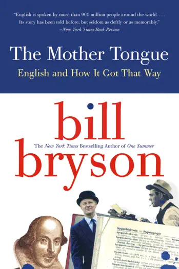 The Mother Tongue by Bill Bryson, book cover