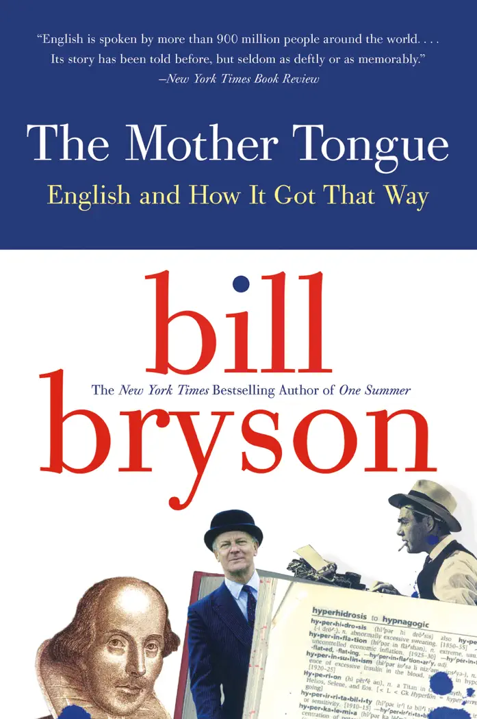 The Mother Tongue by Bill Bryson, book cover