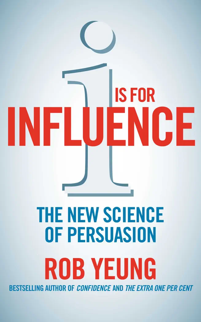 I is for Influence by Rob Yeung, book cover