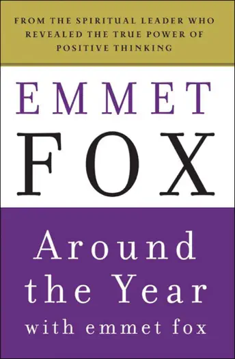 Around the Year with Emmet Fox by Emmet Fox, book cover