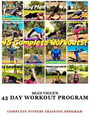 Sean Vigue’s 45 Day Workout Program by Sean Vigue, book cover