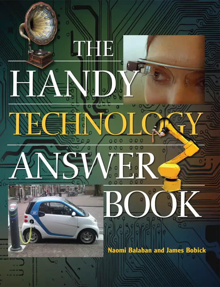 The Handy Technology Answer Book by Naomi Balaban & James Bobick, book cover