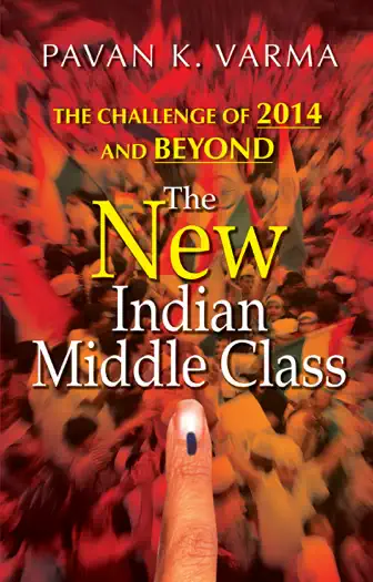 The New Indian Middle Class by Pavan K. Varma, book cover
