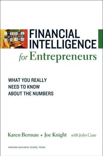 Financial Intelligence by Karen Berman and Joe Knight, book cover