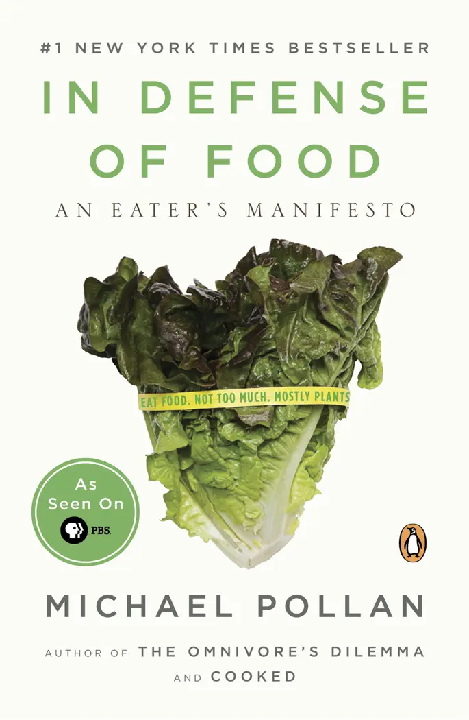 In Defense of Food by Michael Pollan, book cover