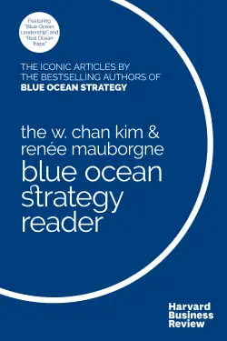Blue Ocean Strategy by W. Chan Kim and Renée Mauborgne, book cover