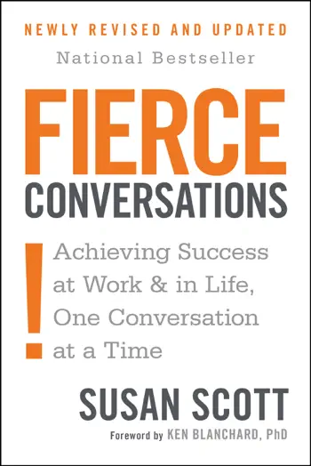 Fierce Conversations by Susan Scott, book cover